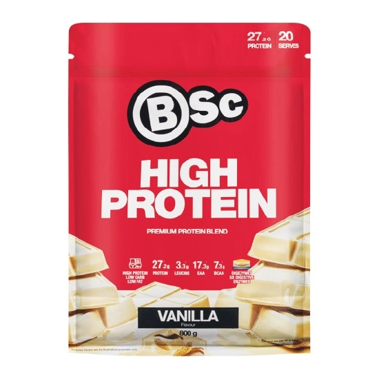 BSc High Protein Powder 600-800g~