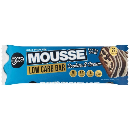 BSc Mousse Low Carb Bar 55g~