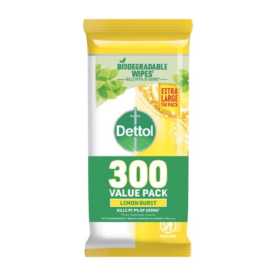 Dettol Multipurpose Wipes Pk 300