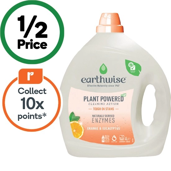 Earthwise Laundry Liquid 4 Litre