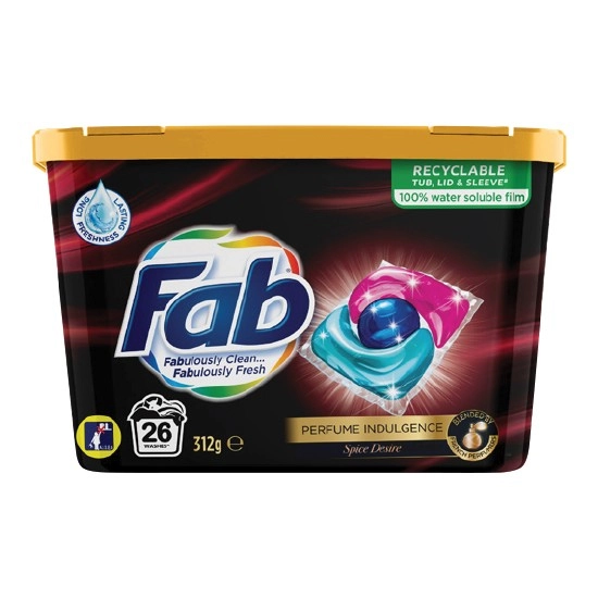 Fab Laundry Capsules Pk 26