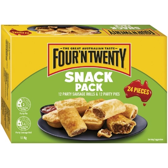 Four 'N Twenty Snack Pack 1.1 kg – From the Freezer