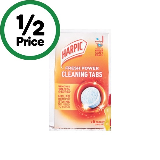 Harpic Fresh Power Cleaning Tabs Pk 6