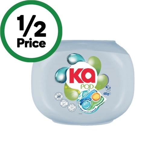 Ka Pod Laundry Capsules Pk 30