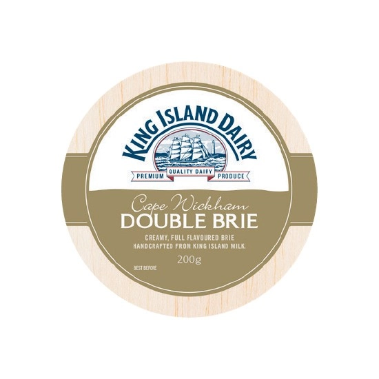 King Island Brie or Camembert 175-200g – From the Deli