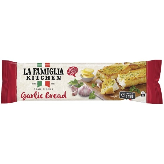 La Famiglia Bread Garlic 400g