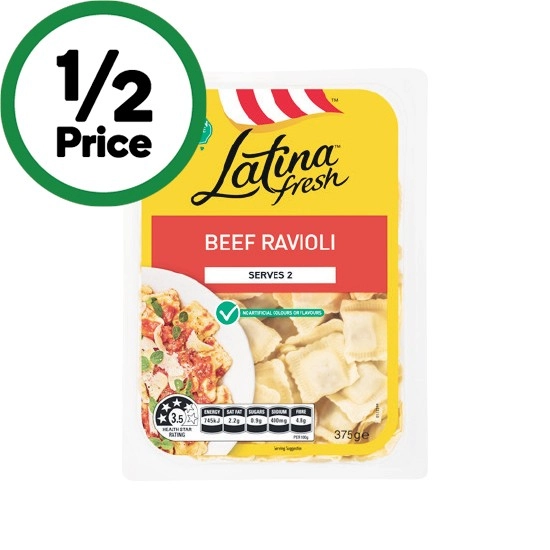 Latina Fresh Filled Pasta Varieties 375g – From the Fridge