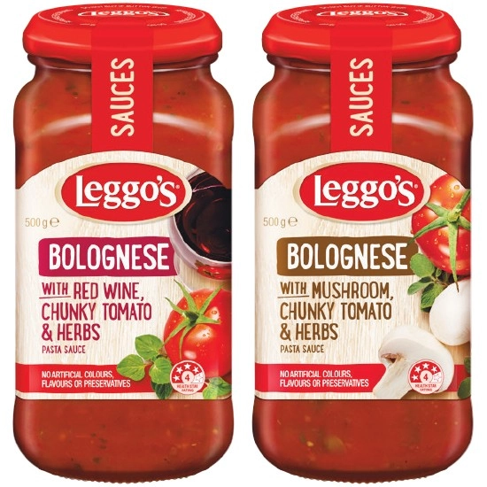 Leggo’s Pasta Sauce 490-500g