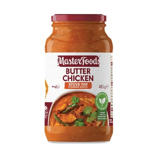 MasterFoods Simmer Sauce 485-510g