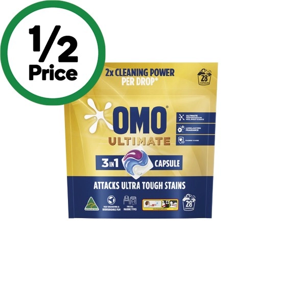 OMO Ultimate Laundry Capsules Pk 28