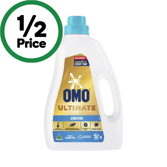 OMO Ultimate Sensitive Laundry Liquid 2 Litre