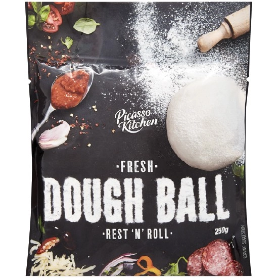 Picasso Kitchen Pizza Dough Ball 250g – From the Fridge