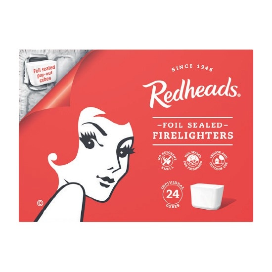 Redheads Firelighters Pk 24