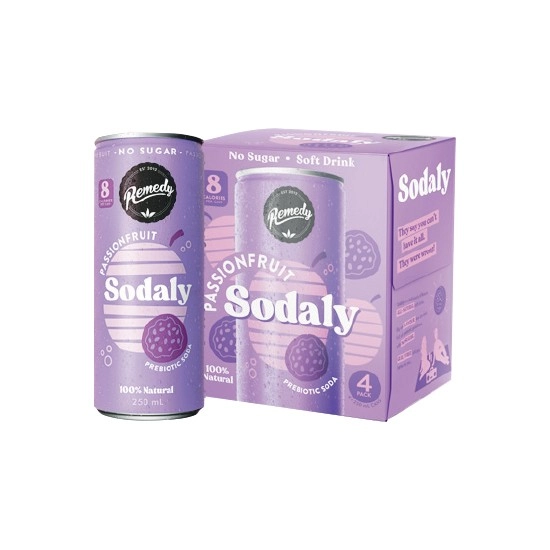 Remedy Sodaly 4 x 250ml