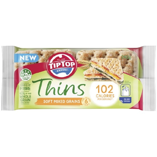 Tip Top Thins Varieties 200-240g