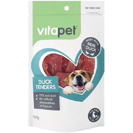 VitaPet Jerhigh Tenders Dog Treats 80-100g