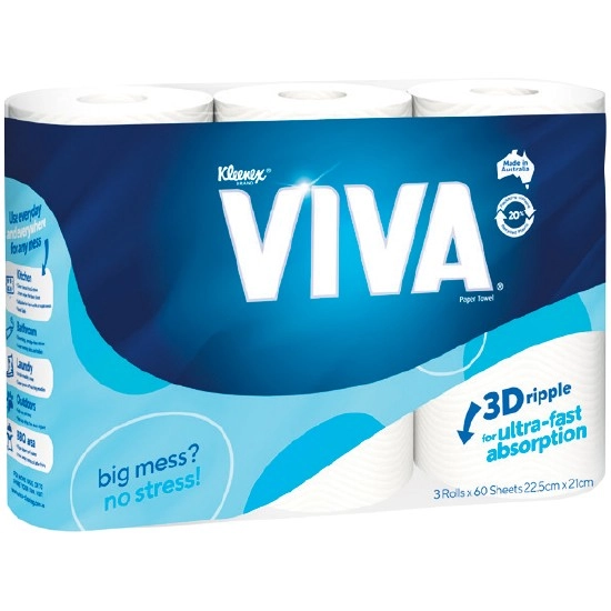 Viva Paper Towel Pk 3