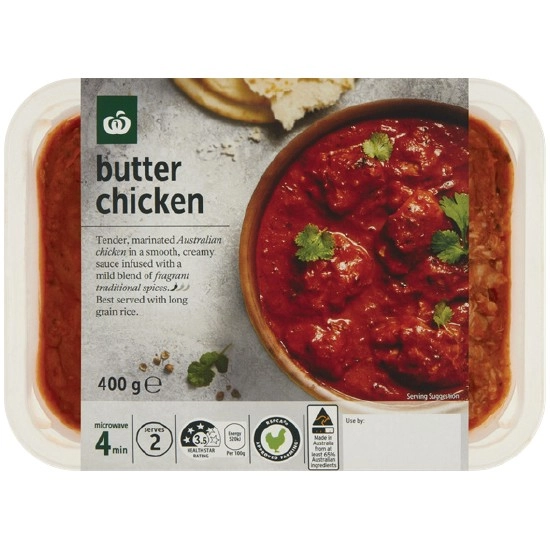 Woolworths Classic Butter Chicken 400g – From the Deli