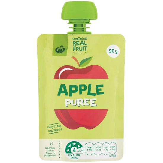 Woolworths Puree in Pouch 90g