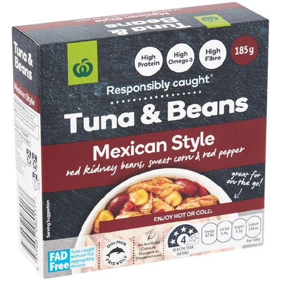 Woolworths Tuna Meals 170-190g