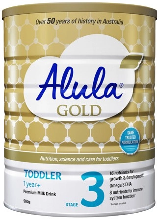 Alula Gold Toddler Stage 3 Milk Drink 900g