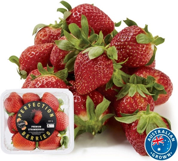 Australian Premium Strawberries 350g Punnet