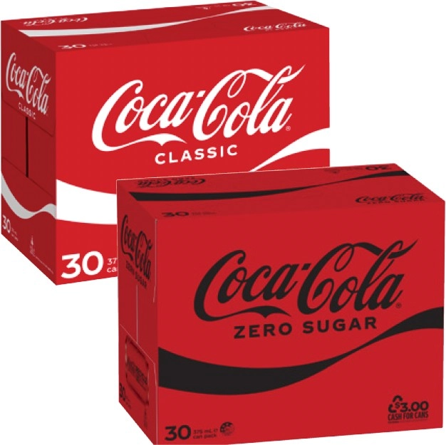 Coca-Cola Soft Drink 30x375mL