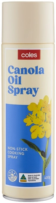 Coles Canola Oil Cooking Spray 400g