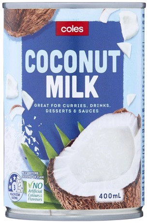 Coles Coconut Milk 400mL