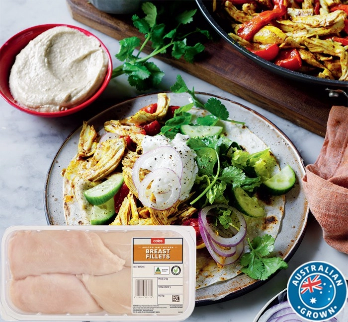 Coles RSPCA Approved Chicken Breast Fillets Large Pack