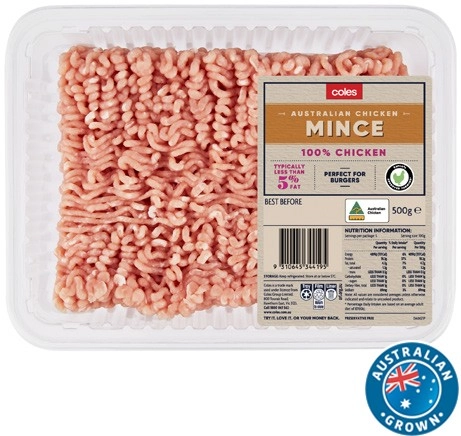 Coles RSPCA Approved Chicken Mince 500g