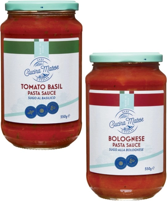 Cucina Matese Pasta Sauce 550g