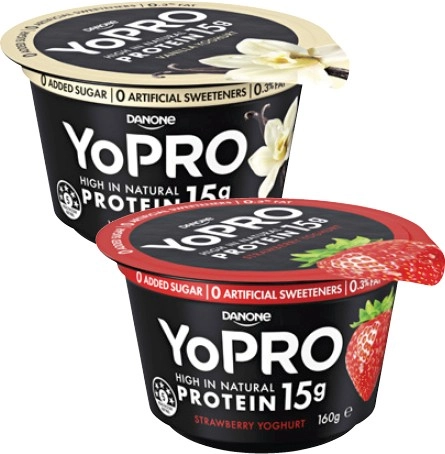 Danone YoPRO Yoghurt 160g