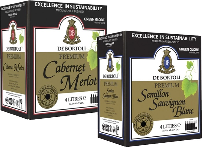 De Bortoli Premium Sem Sauv Blanc & Premium Cabernet Merlot 4 Litre Casks