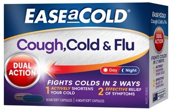 Ease a Cold Cough, Cold & Flu Capsules 24 Pack