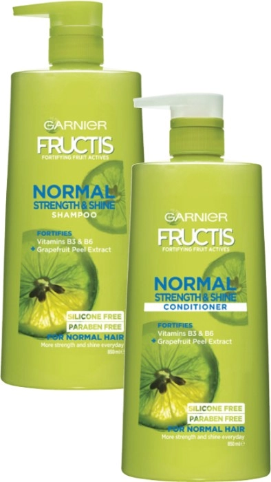 Garnier Fructis Shampoo or Conditioner 850mL