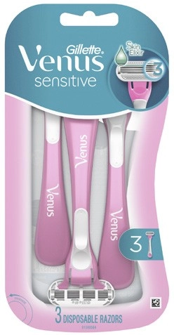 Gillette Venus Sensitive Disposable Razors 3 Pack