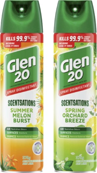 Glen 20 Surface Spray Disinfectant Scentsations 375g