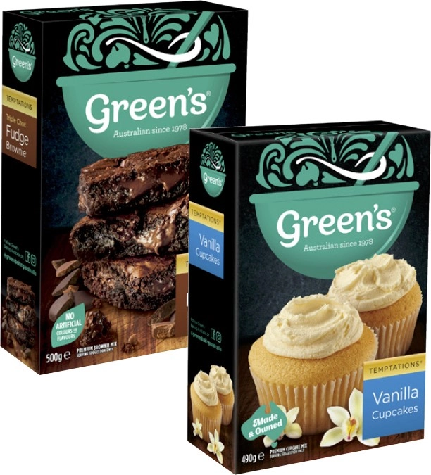 Green's Premium Baking Mix 385g-630g