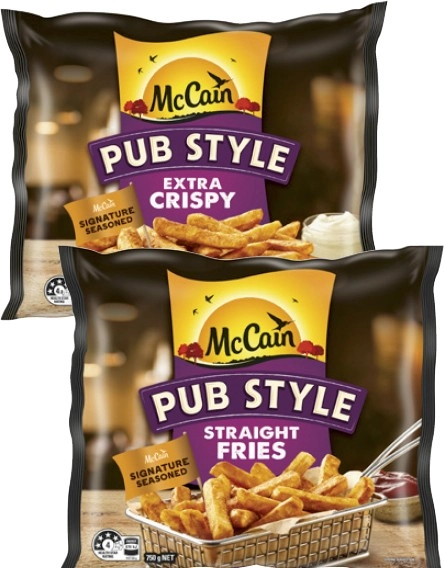 McCain Pub Style Fries 750g