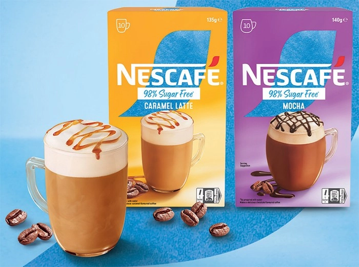 Nescafé 98% Sugar Free Coffee Sachets 10 Pack