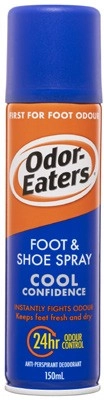 Odor Eaters Spray Foot & Shoe Cool Confidence 150mL