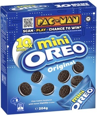 Oreo Multipack Mini Cream Biscuits 204g