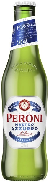 Peroni Nastro Azzurro 5% Bottles 24x330mL