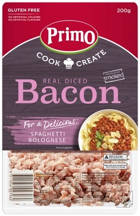 Primo Real Diced Bacon 200g