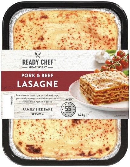 Ready Chef Lasagne 1.9kg