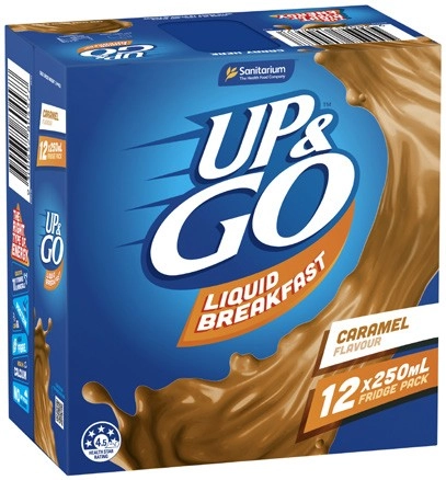 Sanitarium Up & Go Liquid Breakfast Fridge Pack 12x250mL