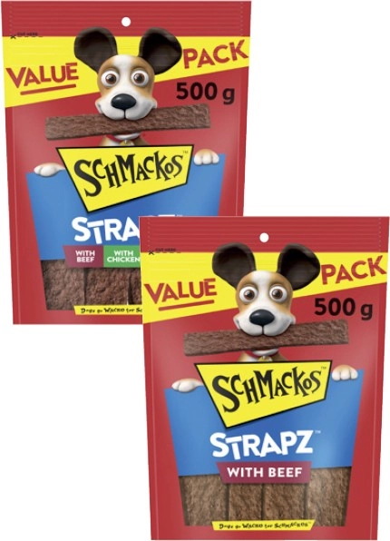 Schmackos Dog Treats 500g