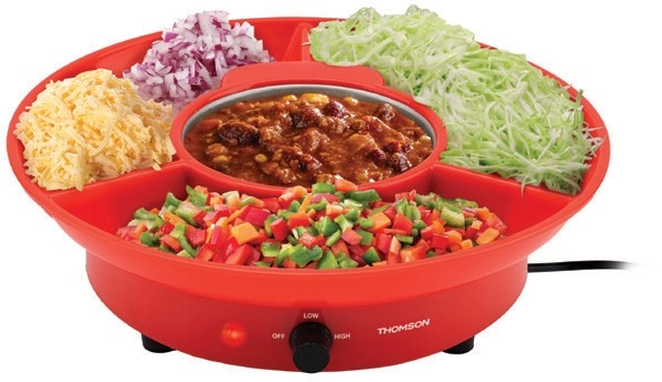 Taco Bar with Warming Pot*