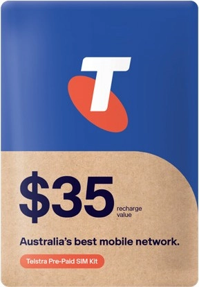 Telstra Pre-Paid $35 SIM Kit